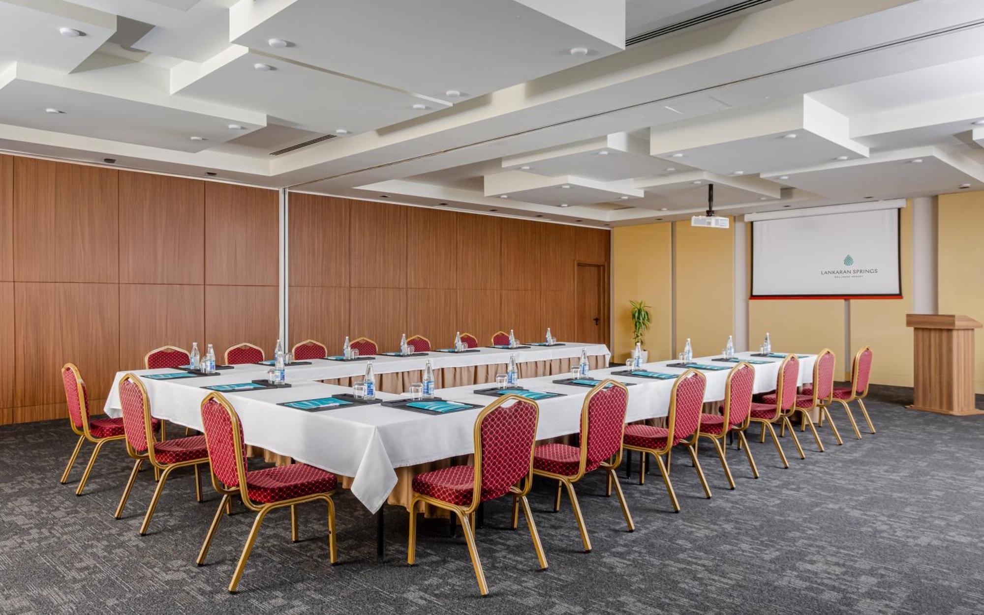 Lankaran Springs Wellness Resort Екстер'єр фото Meeting room